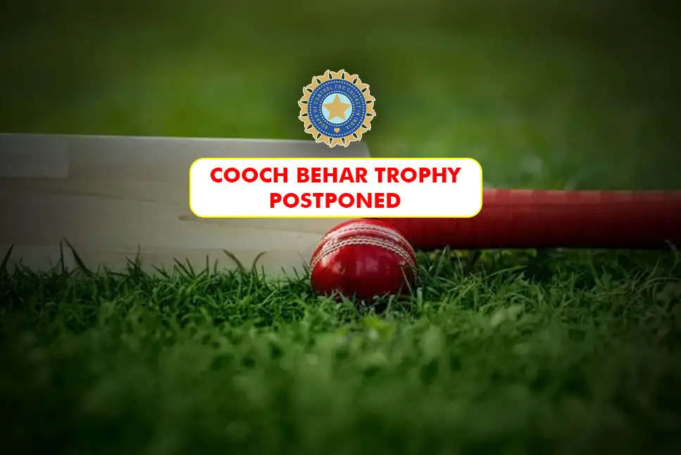 Cooch Behar Trophy, रणजी ट्रॉफी के बाद, बीसीसीआई ने भाग लेने वाली टीमों में कोविड मामलों के बाद कूच बिहार ट्रॉफी स्थगित कर दी