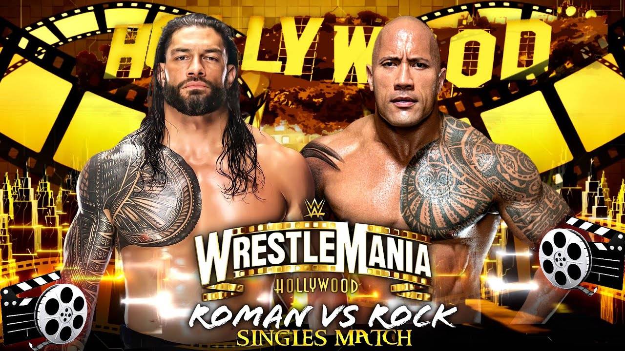 WWE WrestleMania 39 में Roman Reigns vs The Rock मैच हो सकता है रद्द, दिग्गज ने किया बड़ा खुलासा
