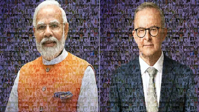 IND vs AUS: प्रधानमंत्री नरेंद्र मोदी और एंथनी अल्बनीस को उपहार में दी जाने वाली तस्वीरें बनाई गई थी इस स्पेशल तरीके से, ऐसे बनीं ये और भी खास 