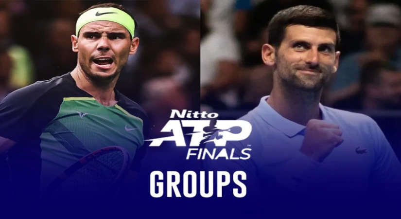 ATP Tour Finals: राफेल नडाल और नोवाक जोकोविच एटीपी फाइनल 2022 ग्रप्स के रूप में अलग-अलग जोडी में तैयार