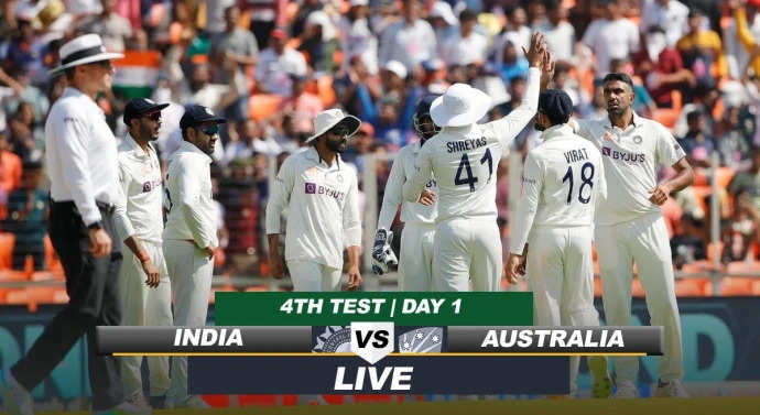  IND vs AUS 4th Test Day 1 Highlights: पहले दिन का खेल खत्म, भारतीय गेंदबाजों का निकला दम, ख्वाजा ने जडा सैंकडा, Aus 255/4