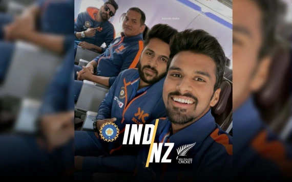 IND vs NZ: Team India पहुंची तीसरे वनडे में फतेह हासिल करने इंदौर, मंगलवार को न्यूजीलैंड से होगी भिड़ंत