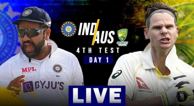IND vs AUS 4th Test Day 1 Live Score: आस्ट्रेलिया की ओपनिंग जोडी हेड और ख्वाजा मैदान पर, शमी करेंगे गेंदबाजी की शुरूआत