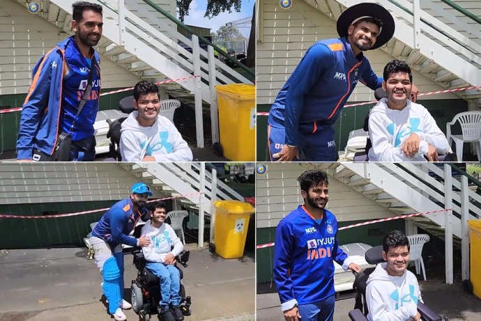IND vs NZ ODI: ‘सुपर फैन’ ने ऑकलैंड में भारतीय टीम के खिलाड़ियों से की मुलाकात, BCCI ने शेयर की वीडियो