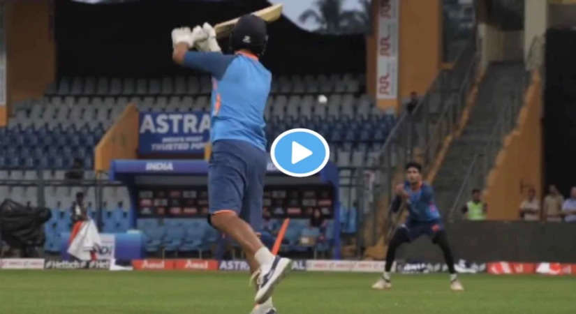 IND vs AUS: राहुल द्रविड़ ने खेला में उछलकर शानदार अपर कट, Shubman Gill ने लपक लिया कैच, देखें वीडियो