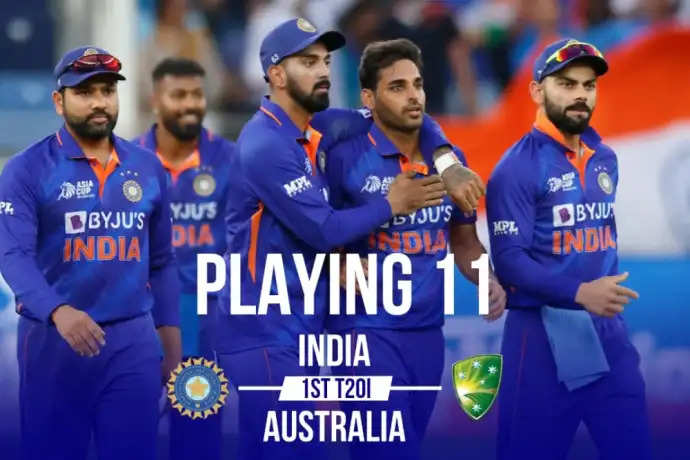 India Playing XI vs AUS: ऑस्ट्रेलिया के खिलाफ कप्तान रोहित शर्मा पहले टी20 में किसे देंगे मौका? देखे संभावित प्लेइंग 11