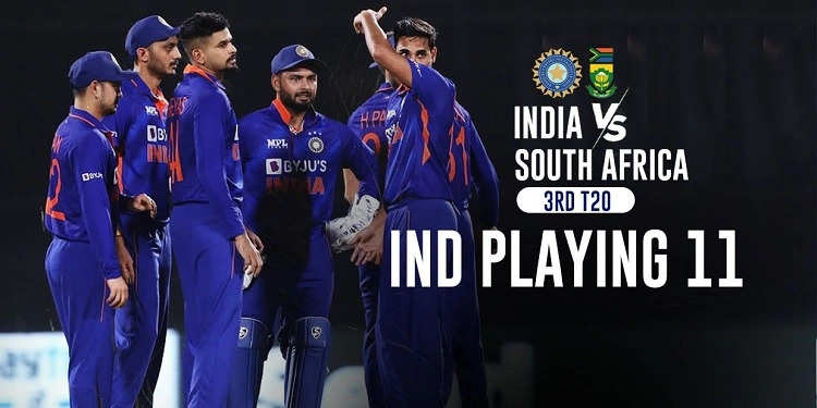 IND vs SA 3rd T20: क्या आज उमरान मलिक और अर्शदीप को मिलेगा मौका, देखें कौन हो सकता है बाहर, भारतीय संभावित प्लेइंग 11