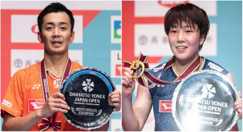 Japan Open Badminton: केंटा निशिमोतो, अकाने यामागुची ने जापान ओपन बैडमिंटन में लिया सम्मान