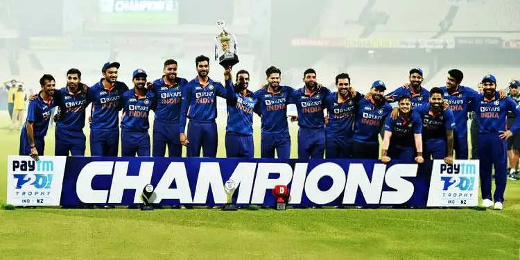 भारत ने टी20 सीरीज में NZ का किया पत्ता साफ, तीसरे मैच को 73 रन से जीता, राहुल द्रविड़-रोहित शर्मा युग का धमाकेदार आगाज 