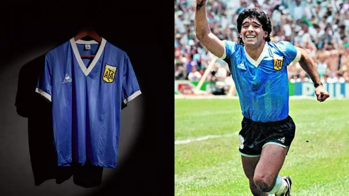 Maradona Jersey Auction: डिएगो माराडोना की जर्सी की होगी नीलामी, लगभग 40 करोड़ रुपये की बोली