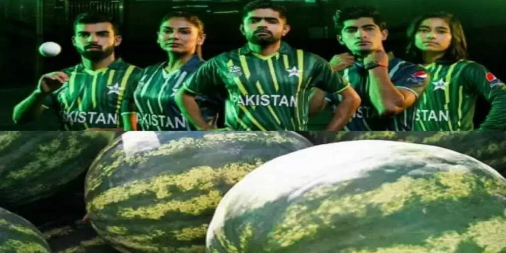 T20 World Cup: “ऐसी जर्सी तो गली क्रिकेट में भी नहीं चलती”, पाकिस्तान टीम की तरबूज जैसी जर्सी देख भारतीय फैंस ने लिए जमकर मजे