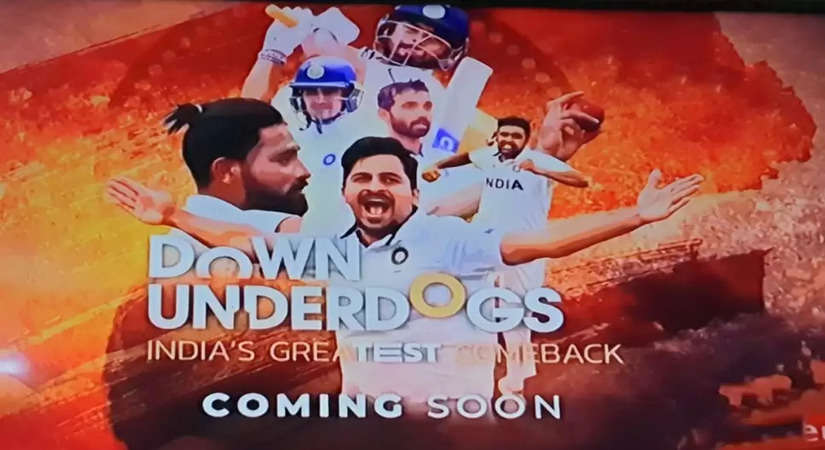 Indian Cricket Docuseries, सोनी स्पोर्ट्स ने ऑस्ट्रेलिया में भारत की ऐतिहासिक जीत का जश्न एक विशेष श्रृंखला, "डाउन अंडरडॉग्स - इंडियाज ग्रेटेस्ट कमबैक" के साथ मनाया।