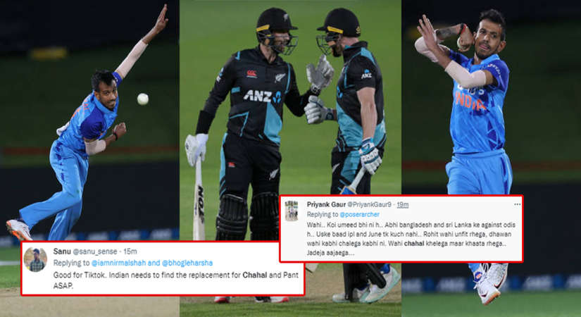 IND vs NZ: “इसने रन देने की सारी हदें ही तोड दी”, न्यूजीलैंड के खिलाफ Yuzvendra Chahal की कुटाई देख फैंस का फूटा गुस्सा, किया इस तरह ट्रोल