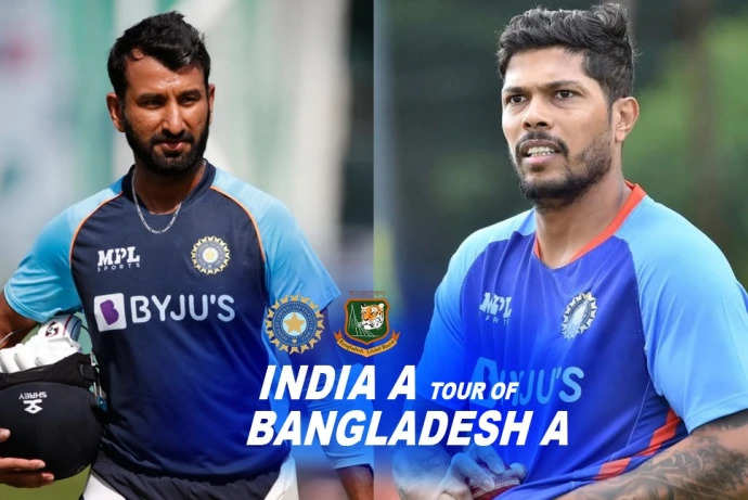 India-A Squad Bangladesh Tour: पृथ्वी शॉ को फिर फिर किया अनदेखा, भारत ए की अभिमन्यु ईश्वरन हाथों में कमन, पुजारा, उमेश गेम 2 में शामिल होंगे, देखें पूरी टीम