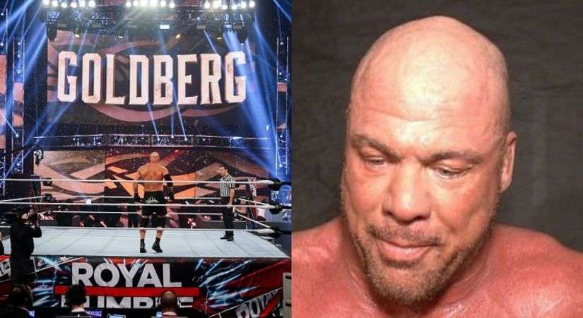 'मैं उम्मीद कर रहा था कि मेरे लिए भी ऐसा ही होगा' - कर्ट एंगल ने ईमानदारी से गोल्डबर्ग के WWE रिटर्न के बारे में बात की