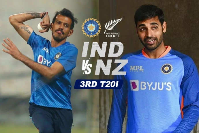 IND vs NZ 3rd T20 : जसप्रीत बुमराह को पछाडने के लिए Bhuvneshwar Kumar और Yuzvendra Chahal के बीच टक्कर, कौन तोडेगा बडा रिकार्ड