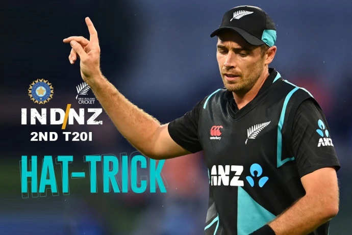IND vs NZ: टिम साउथी ने ली भारत के खिलाफ हैट्रिक लेकर रचा इतिहास, इन बल्लेबाजों को किया चलता, देखें Video