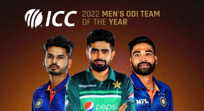 ICC ODI Team of the Year: सर्वश्रेष्ठ वनडे टीम की कप्तानी की कमान बाबर आजम के हाथ, श्रेयस अय्यर और मोहम्मद सिराज भी शामिल