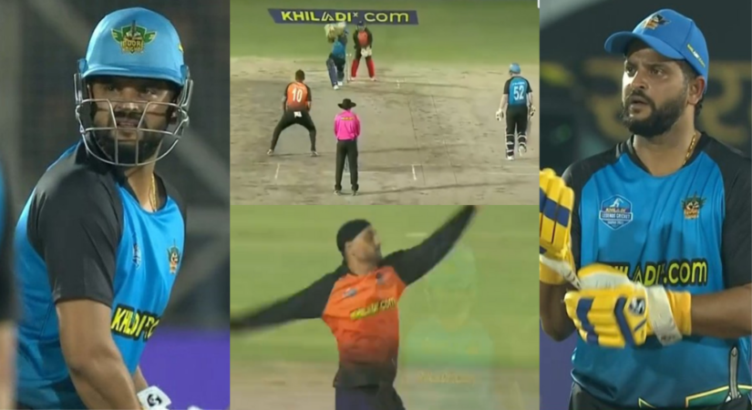बुढ़ापे में सुरेश रैना ने मचाया गदर, गेंदबाजों की कर दी कुटाई, महज 14 गेंदों में तूफानी फिफ्टी जड़कर खेली आतिशी पारी VIDEO