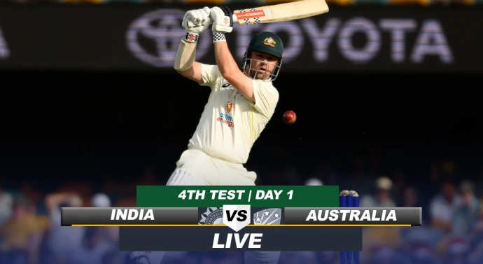 IND vs AUS 4th Test Live: उस्मान ख्वाजा और हेड क्रीज पर, ऑस्ट्रेलिया की शानदार शुरुआत