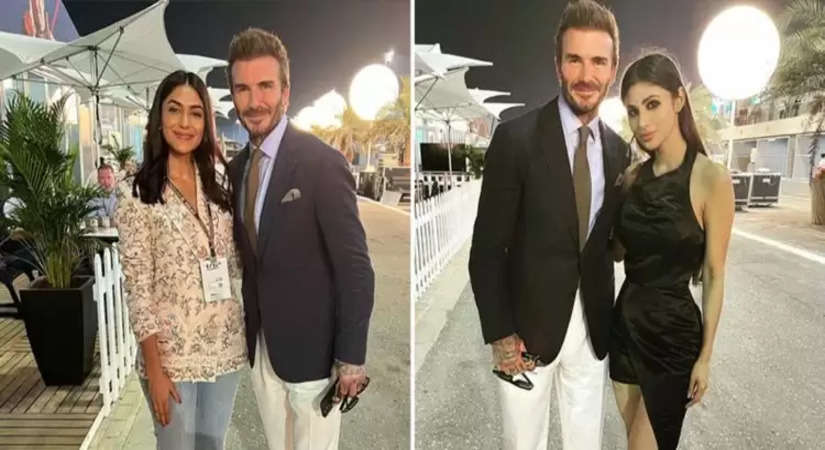 David Beckham के साथ मौनी राय और मृणाल ठाकुर ने सोशल मीडिया पर शेयर की तस्वीरें, Ranveer Singh ने किया कमेंट
