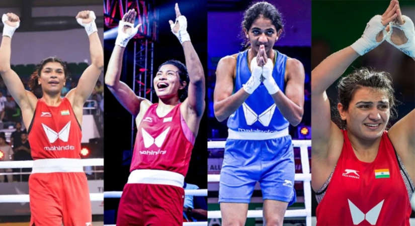 Women’s World Boxing Championships: निकहत ज़रीन, लवलीना बोर्गोहेन, नीतू घनघास और स्वीटी महिला विश्व मुक्केबाजी चैंपियनशिप 2023 के फाइनल में पहुंचीं 