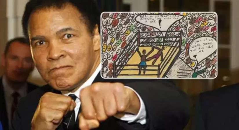 बॉक्सिंग की दुनिया के दिग्गज रहे Muhammad Ali का स्केच न्यूयॉर्क ऑक्शन में 3 करोड़ 17 लाख रुपये में बिका