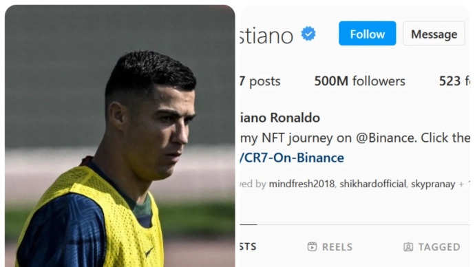 Most Followed on Instagram: दुनिया के 50 करोड़ फॉलोअर्स वाले फुटबॉल स्टार Cristiano Ronaldo बने पहले व्यक्ति, मेसी को छोड़ा पीछे