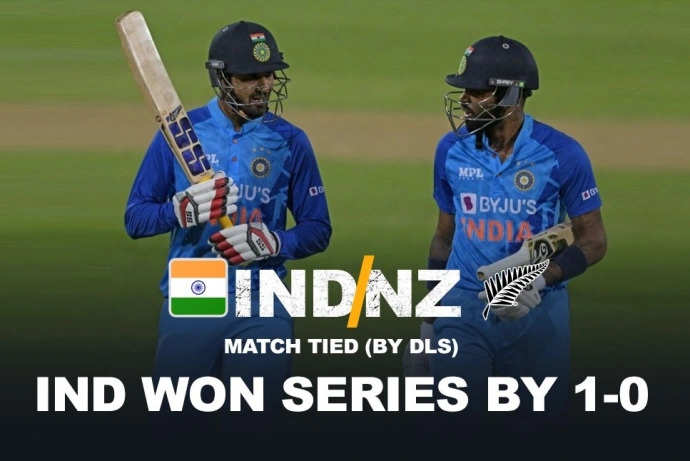 IND vs NZ 3rd T20 Highlights: भारत ने 2-1 से किया सीरीज पर कब्जा, सूर्यकुमार यादव रहे सीरीज के सर्वश्रेष्ठ प्लेयर
