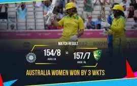IND-W vs AUS-W Highlights: गार्डनर और हैरिस ने ऑस्ट्रेलिया को दिलाई 3 विकेट से जीत, अच्छे प्रदर्शन के बावजूद हारा भारत