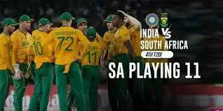 IND vs SA 4th T20 Playing 11: सीरीज पर कब्ज़ा करने के लिए मैदान पर अफ्रीका, इन खिलाड़ियों को मिला प्लेइंग इलेवन में मौका