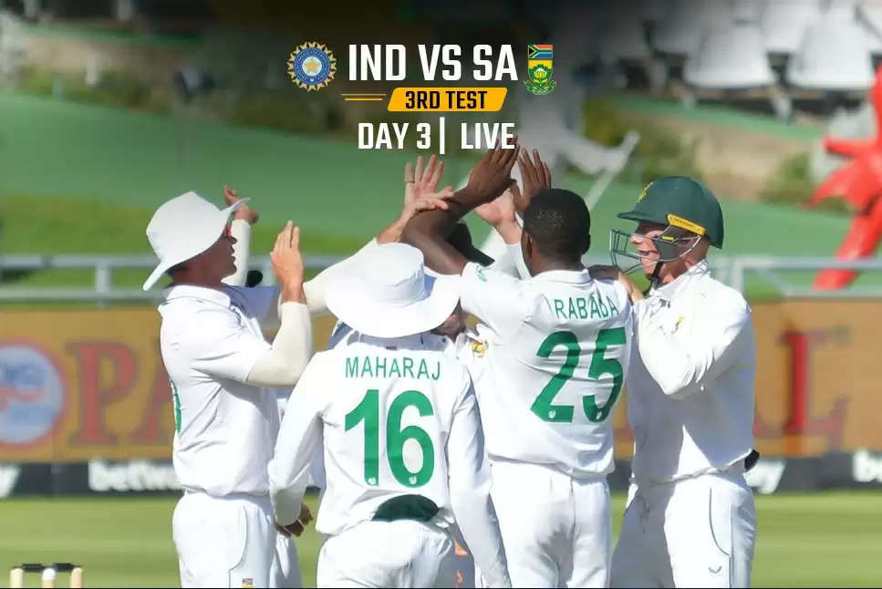 IND vs SA LIVE Score, भारत के लिए बड़ा झटका, दूसरी गेंद पर आउट हुए चेतेश्वर पुजारा - IND 58/3