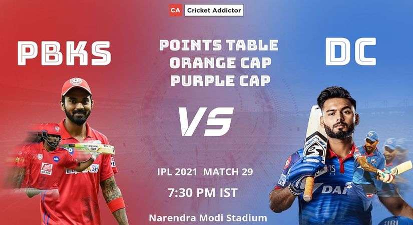 IPL 2021: अपडेटेड पॉइंट्स टेबल, ऑरेंज कैप, पर्पल कैप - मैच 29 के बाद