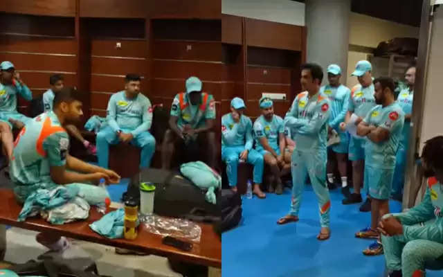 IPL 2022: लखनऊ सुपर जायंट्स के खिलाड़ियों को मेंटोर गौतम गंभीर ने ड्रेसिंग में दी गालियां?