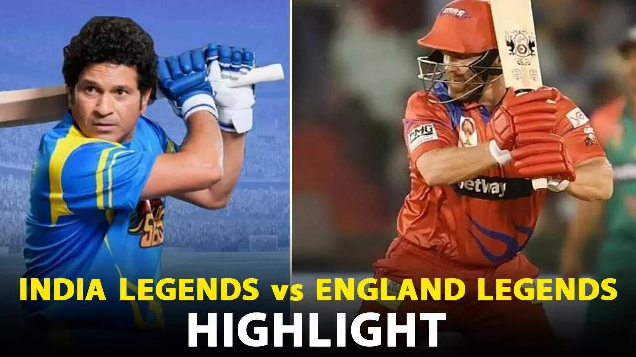 RSWS 2022: IND-L vs ENG-L: सचिन तेंदुलकर ने जीत लिए एक बार फिर अपने फैन्स के दिल, खेली ताबड़तोड़ पारी, देखे Video