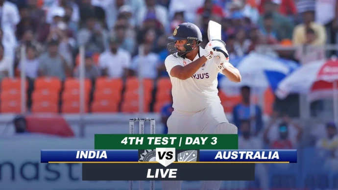 IND vs AUS 4th Test Day 3: भारत के सामने अब भी 444 रनों के पहाड को पार करने की चूनौती, क्रीज पर रोहित-गिल की जोड़ी